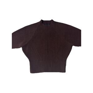 NWT Zara Women’s Knit 3/4 Sleeve Brown Shirt - Size S